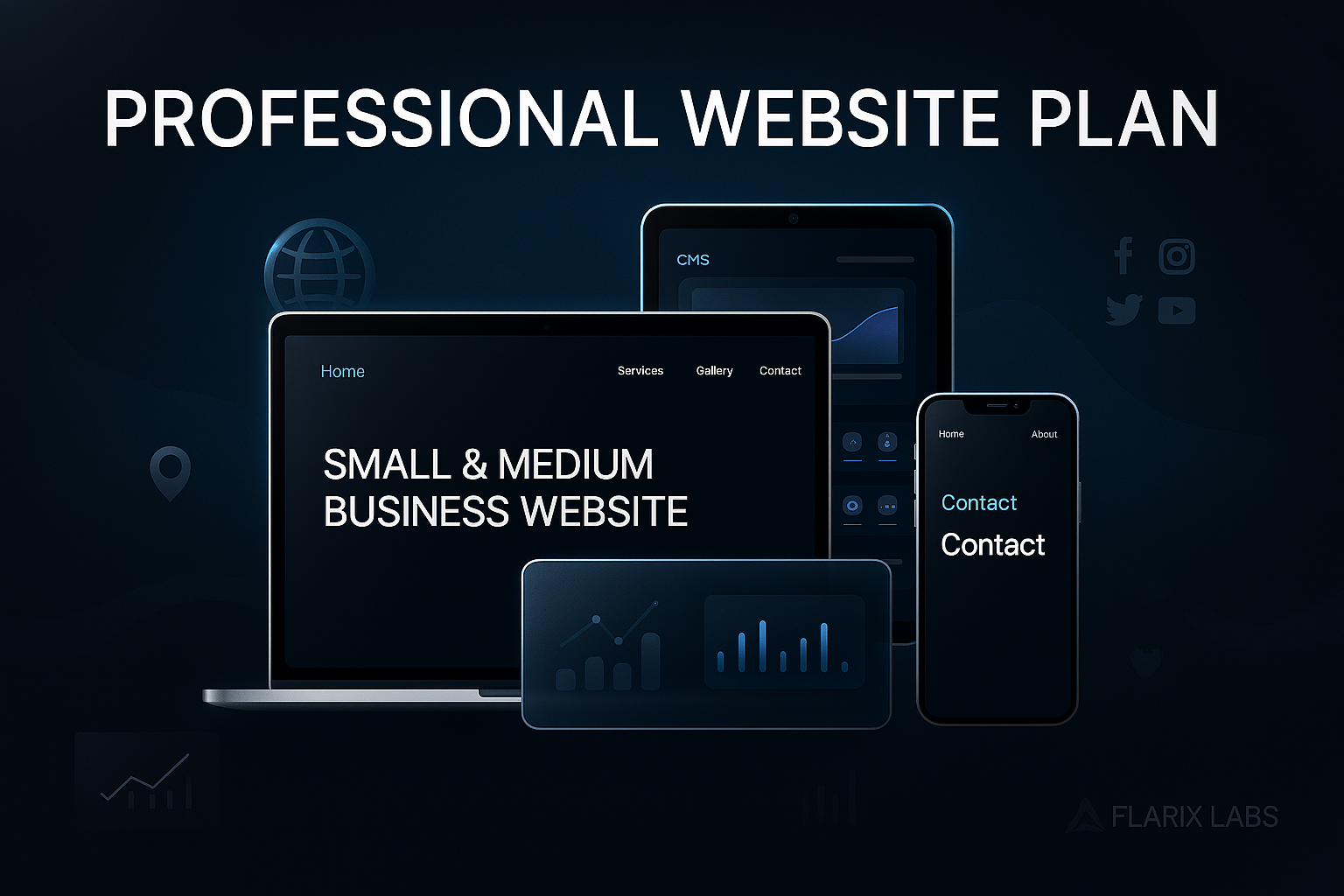 Professional Plan Website Preview