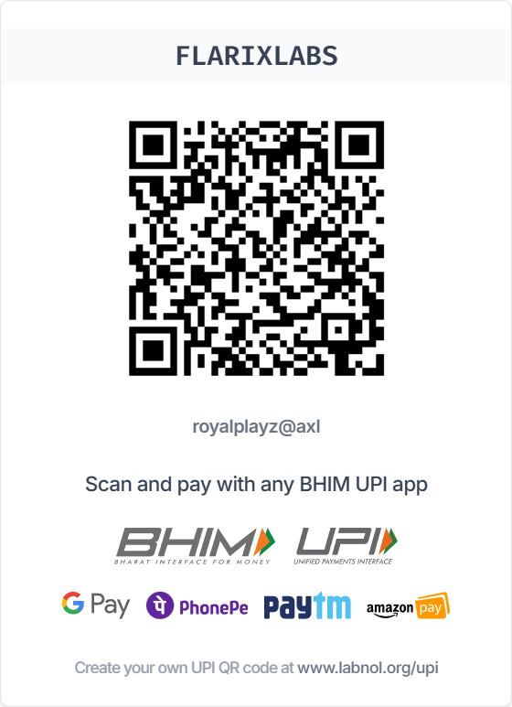 UPI QR Code for Professional Plan